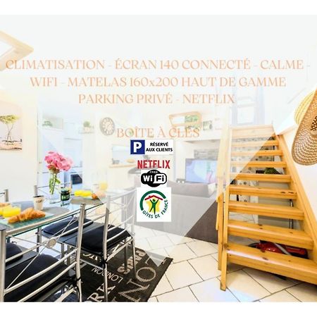Beau Duplex: Cozy 3-Star Gite with Netflix and Parking Albertville Exterior photo